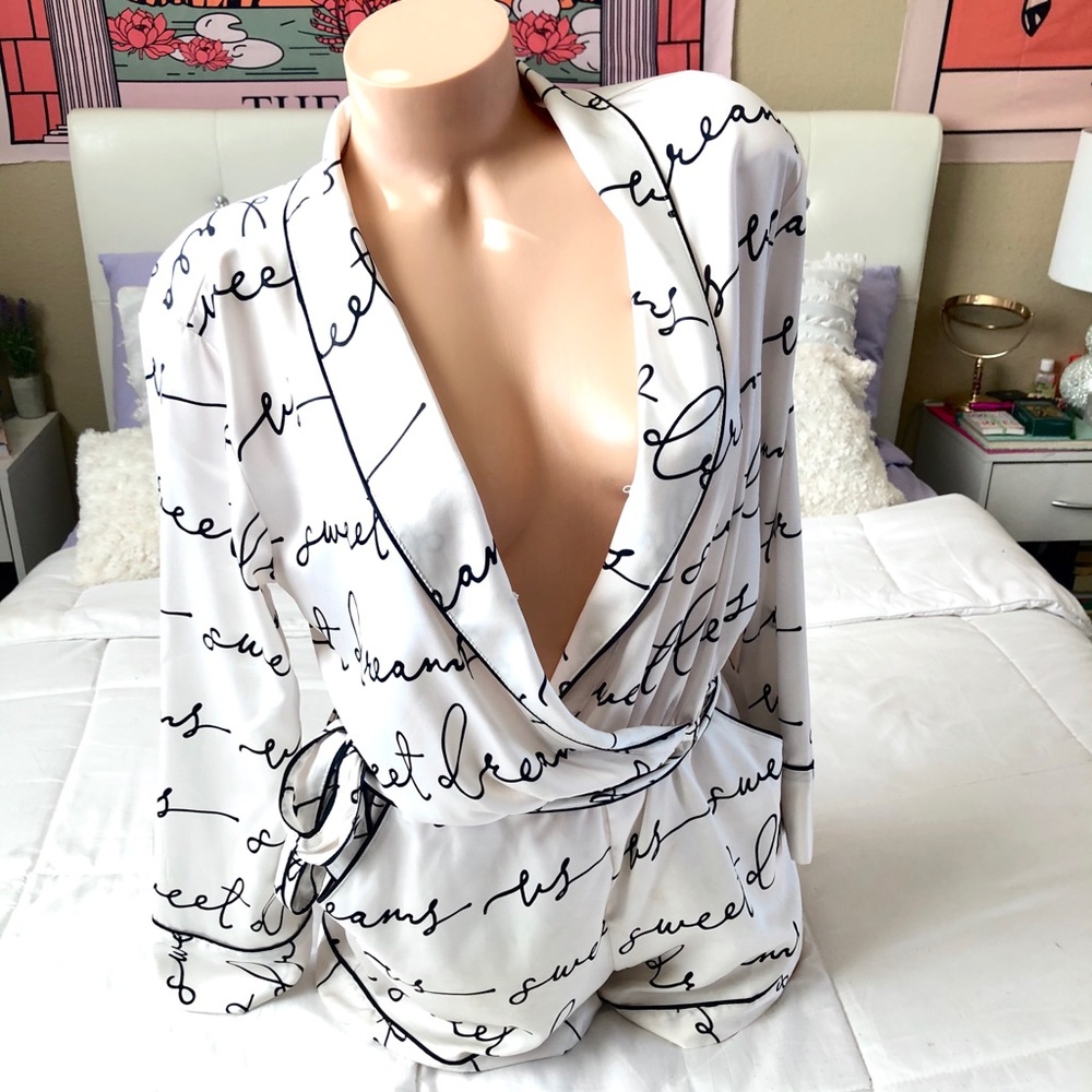 Victoria’s Secret satin romper - Picture 2 of 13
